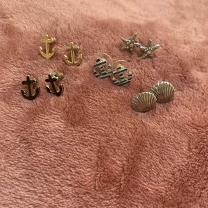 Sea Themed Earrings -Fashion Jewelry